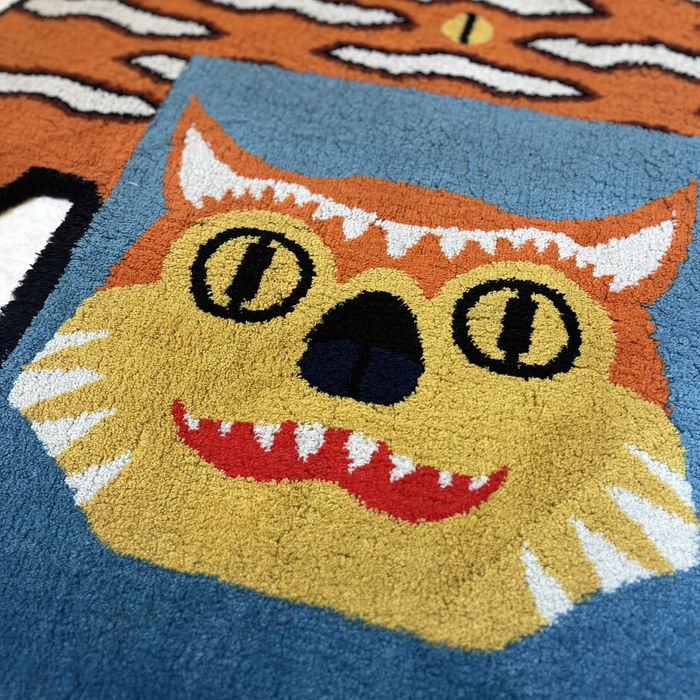 IKEA x Walter van Beirendonck Glodande Tiger Carpet - great condition