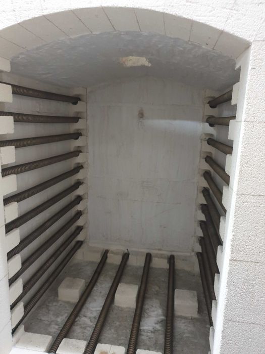 Forno mufla cerâmica, forno eléctrico de abertura frontal NOVO