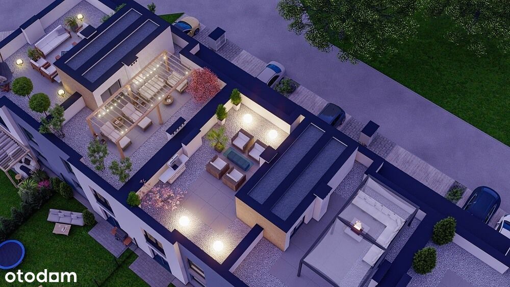 Taras dachowy 54,11 m2 | szybkie oddanie | okazja | salon 35 m2