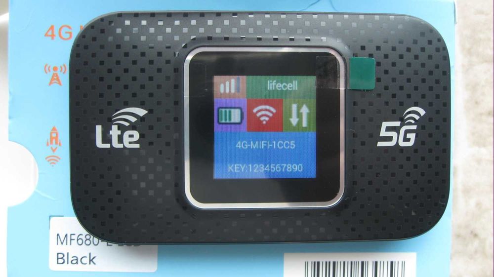 4G LTE USB WiFi модем-роутер MF680-E 3000 мА/ч