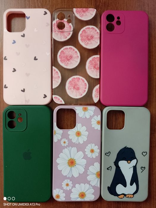 Чехли на айфон та редмі нот 9 про