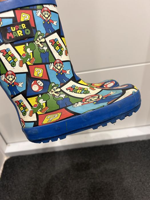 Дитячі резинові чобітки Super Mario