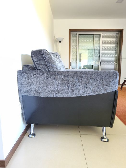 Conjunto de sofás+ almofadas decorativas