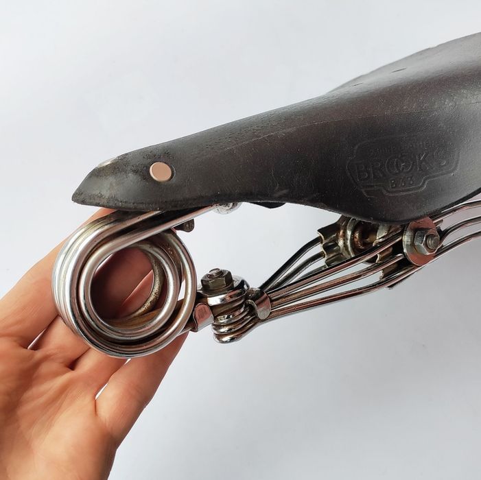 BROOKS B33 siodełko skórzane skóra siodło retro vintage stylowe