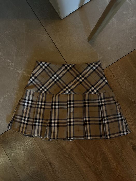 Міні юбка/ спідниця в клітинку Burberry