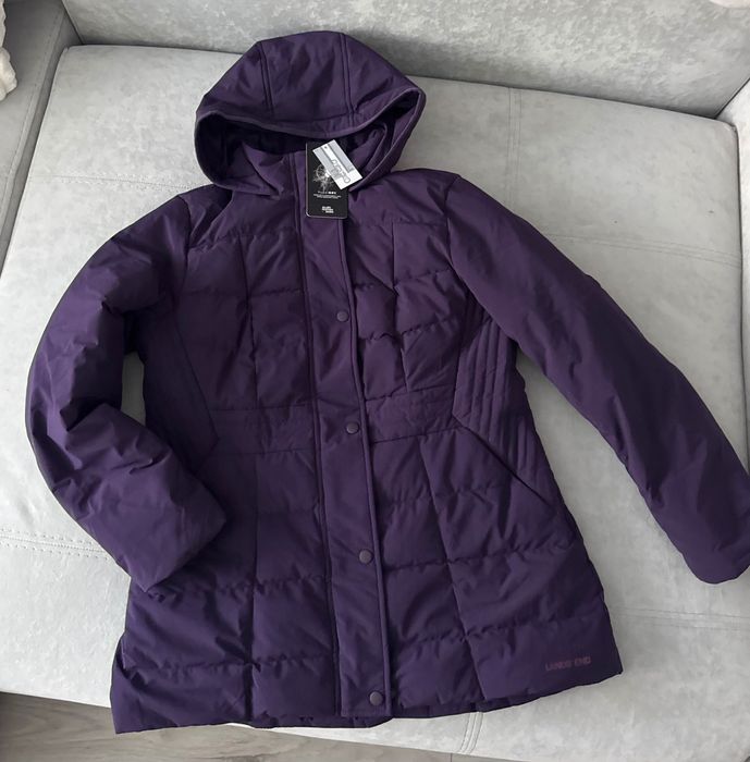 Пухова куртка  Lands’ End.