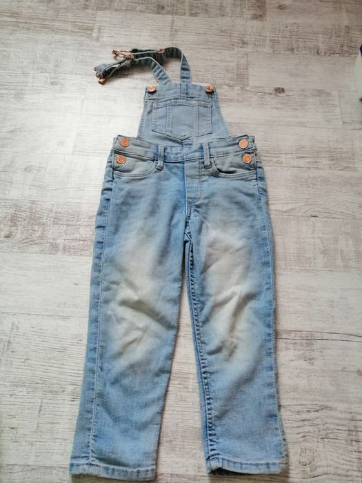 Ogrodniczki spodnie jeansowe