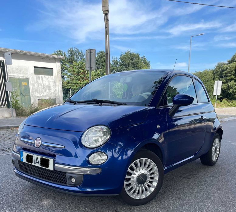 Fiat 500 Lounge 124mil kms NACIONAL
