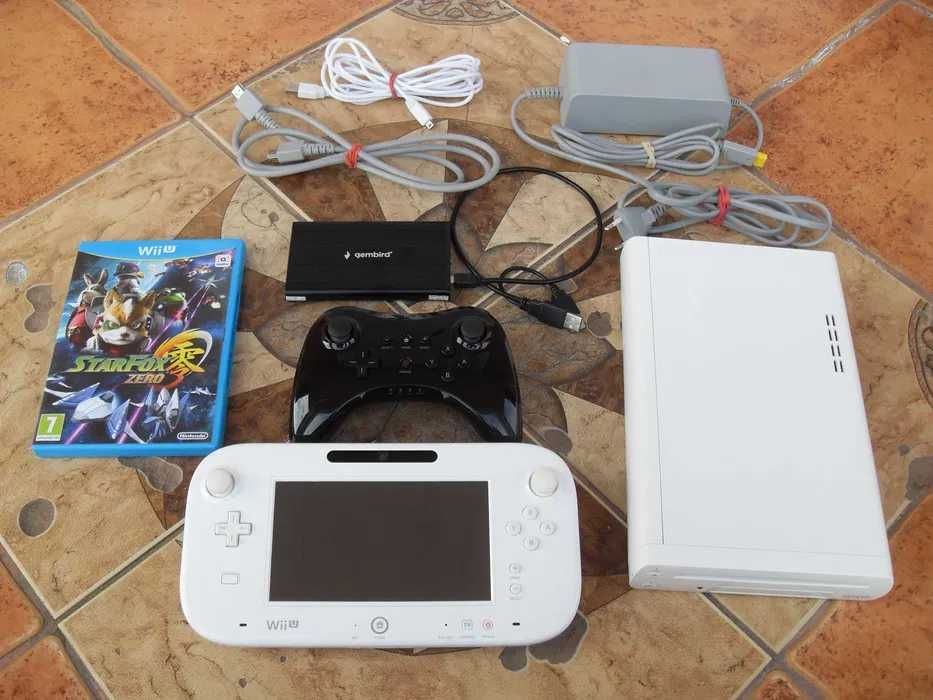 Nintendo WII U Konsola Zestaw Zelda Breath of the Wild Mario