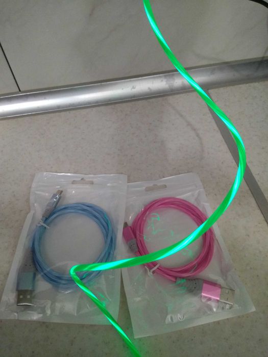Кабель мікро USB який світиться