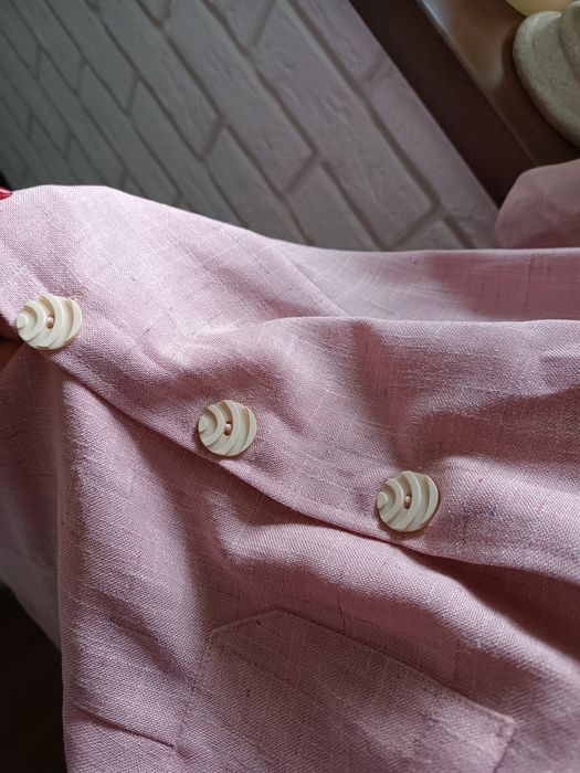 Żakiet krótki rękaw bluzka koszula 42 XL
