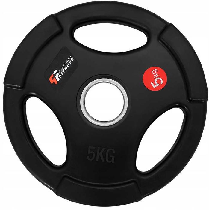 Obciążenie olimpijskie w gumie z uchwytami 2x5kg/51mm Beltor