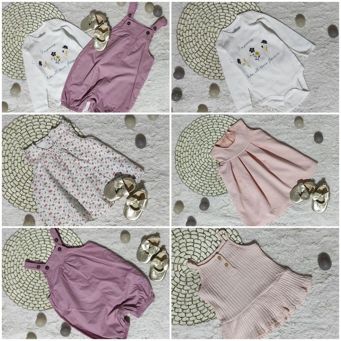 Mega Paka Newbie H&M Next name it TU 40szt Lato 80-86