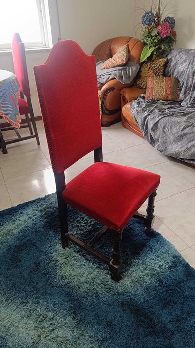 Conjunto de Mesa de Jantar com 8 cadeiras