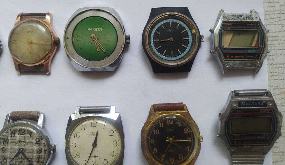 Продается коллекция наручных часов СССР