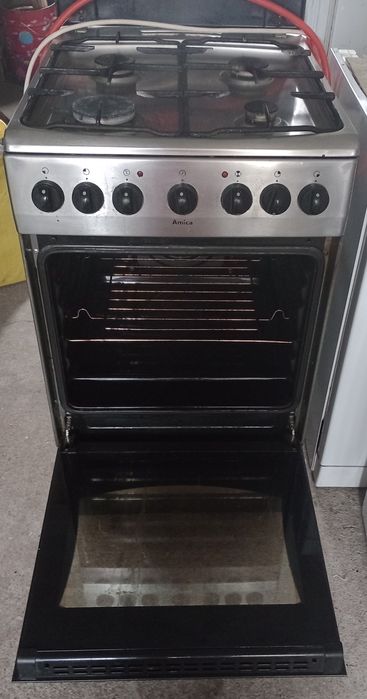 Kuchenka Gazowa Amica srebrna Propan Butan z Niemiec