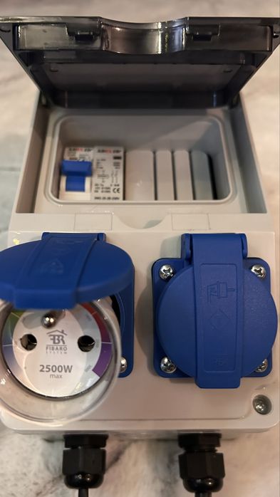 Gniazdko dużej mocy Bojler, Nagrzewnica, Inteligentne Smart sterowanie