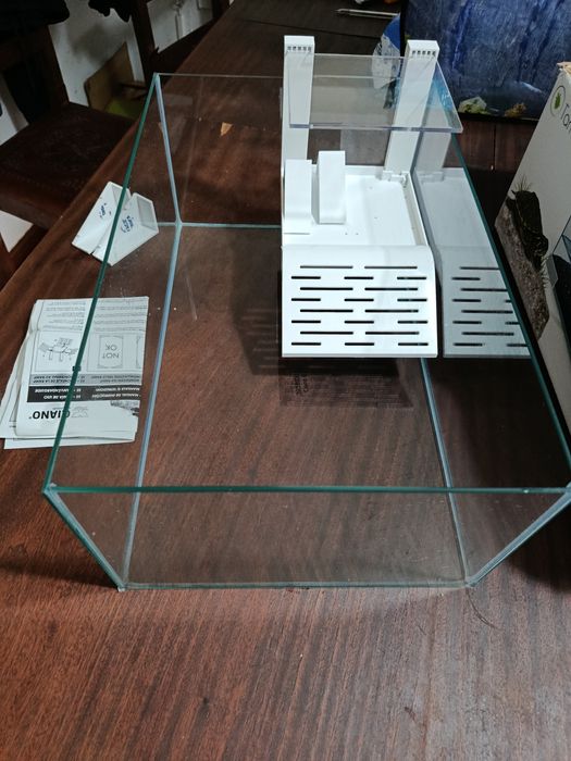 Aquário para tartaruga aquática