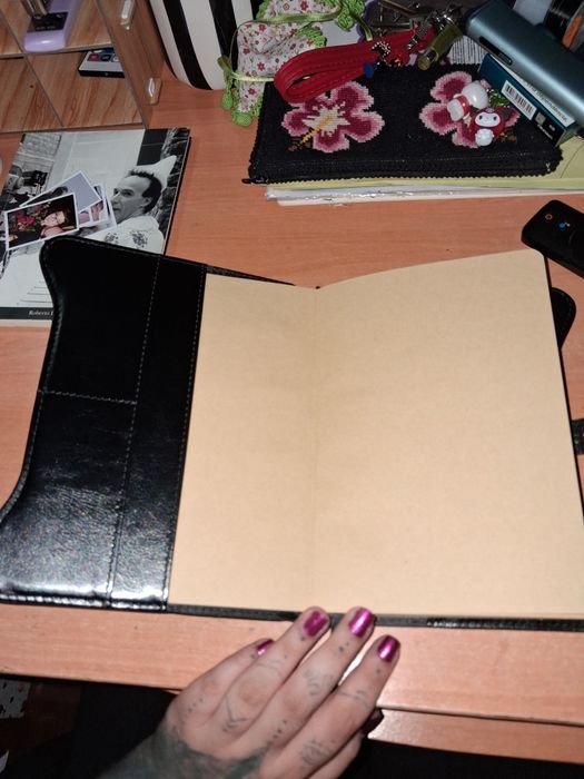 Caderno diário brilhante
