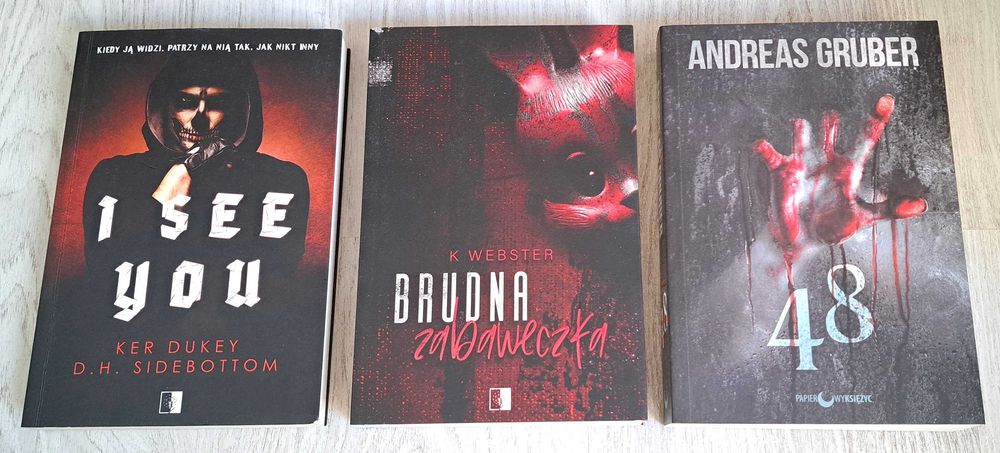 3x Ker Dukey D.H. Sidebottom I See You + K. Webster Brudna zabaweczka + Andreas Gruber 48