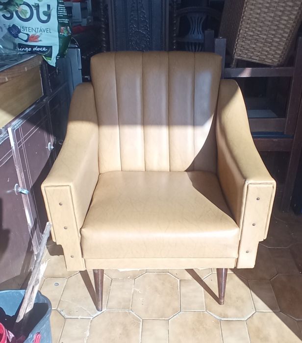 sofá individual usado