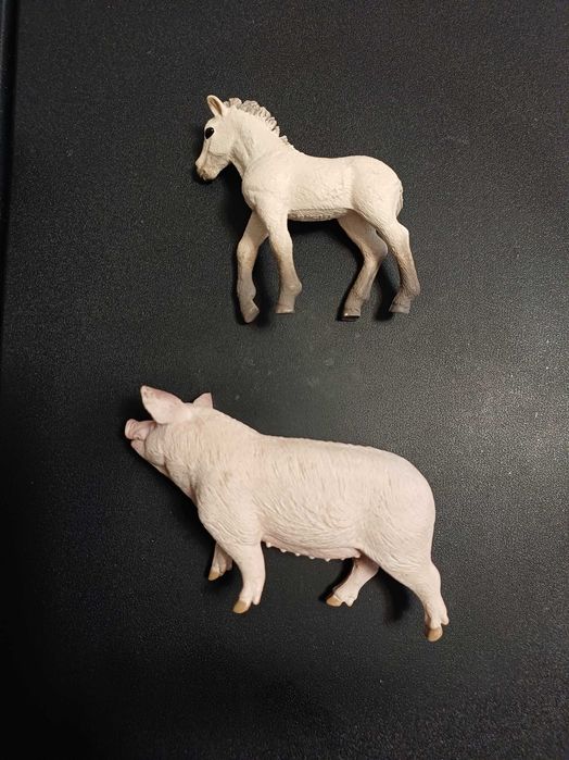 Schleich кінь осел свиня лоша овечка Papo пінгвін та сурікат