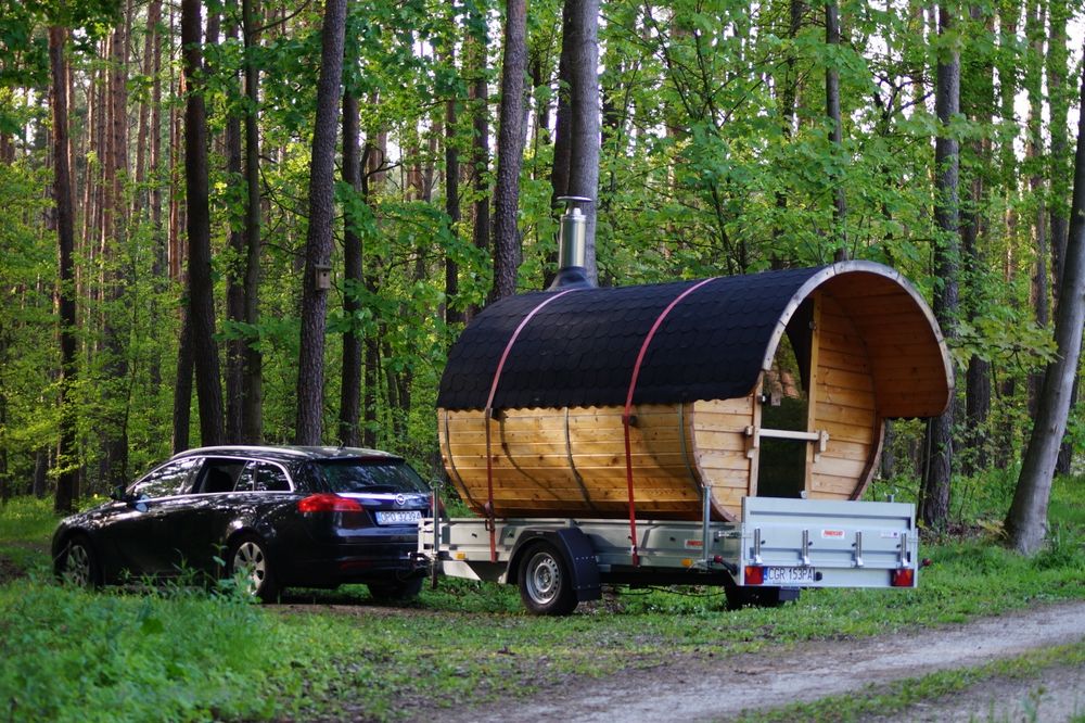 Mobilna sauna i jacuzzi wypożyczalnia