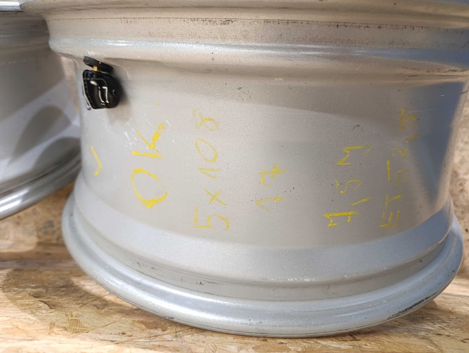Felgi 17" Ford Kuga S-max Galaxy Mondeo ET52,5 7,5J CJ5C-1007-B2B TPMS