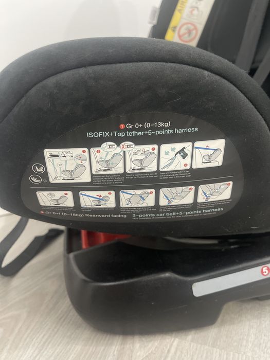 Cadeira auto infantil 9-36 kg com ISOFIX