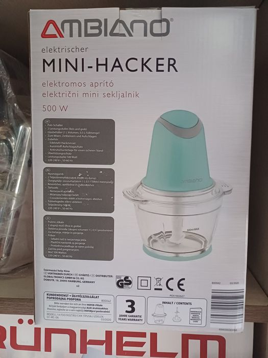 Міні чоппер Ambiano GT-MC-06