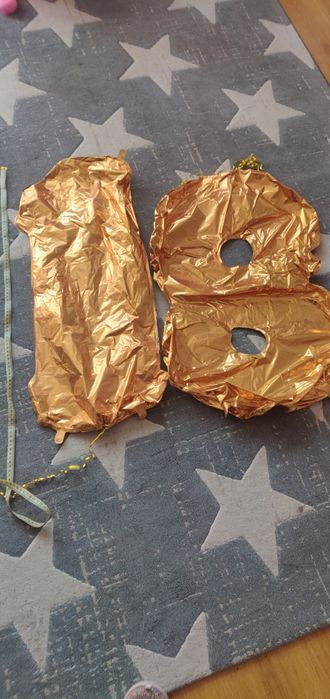 Balony 18 urodziny osiemnastka hel duże 80 cm