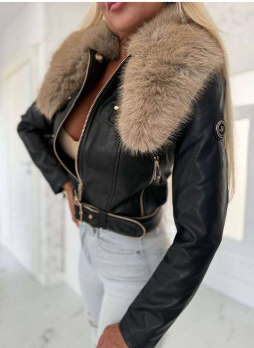 Kurtka damska , ramoneska L , hit wiosny