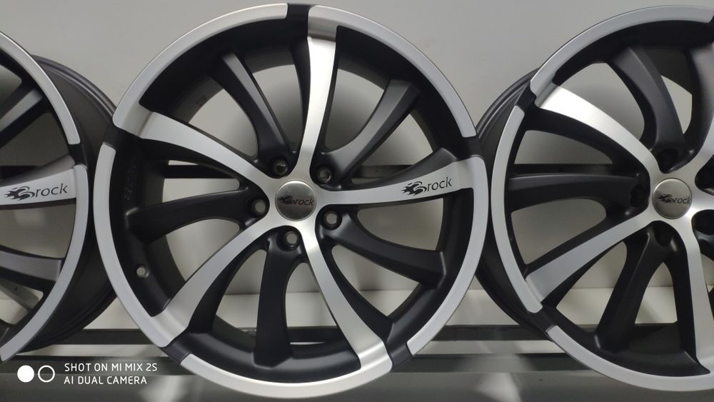 Felgi Aluminiowe BROCK 8.5Jx20 ET48. 5x114.3 KOMPLET NR FA44 WYSYŁKA