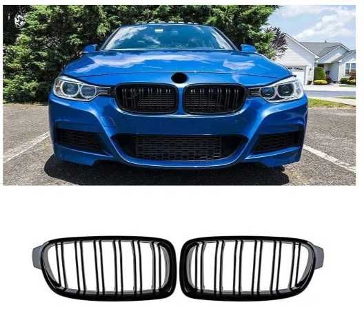 Nerki Grill BMW F30 F31 F32 F36 M3 Look Czarny Połysk Black Gloss