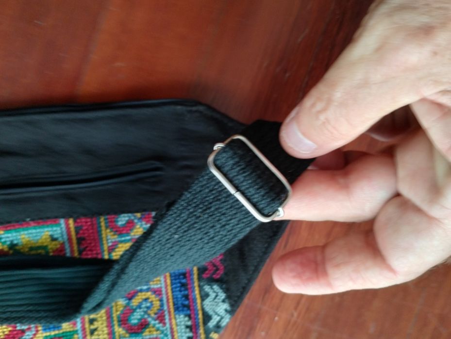 Bolso de cintura tecido étnico Tailândia