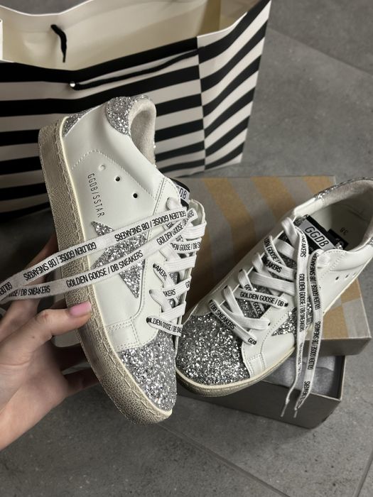 Кеди golden goose superstar 38 білі