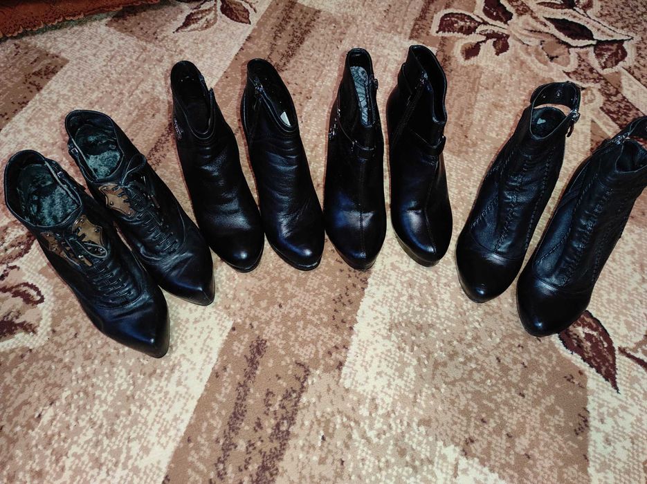 Продам шкіряне взуття жіноче розмври 37-38