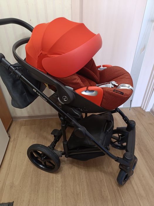 Коляска Adamex Porto Light та Автолюлька