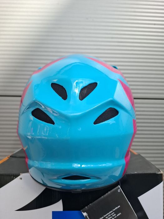 Kask rowerowy fullface ze szczęką dh BMX enduro bluegrass Explicit L