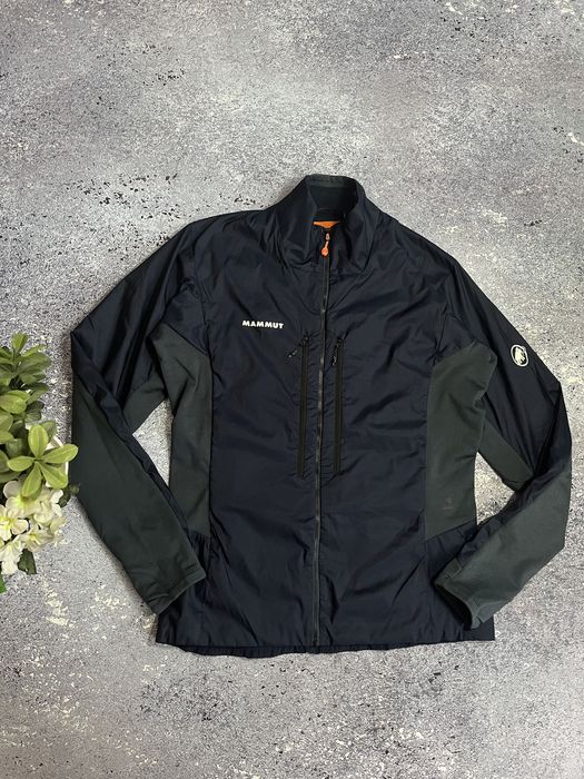 Премиальная редкая зип кофта куртка на флисе Mammut Eigerjoch In Hybrid Extreme  jacket (Оригинал)