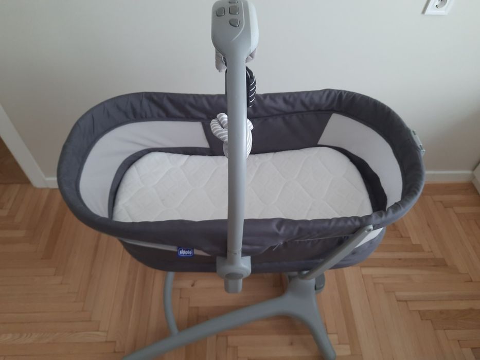 Ліжечко - стільчик (люлька, ліжко) Chicco Baby 4 в 1. Є матрац