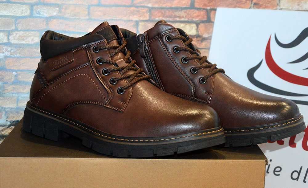 HIT- Sztyblety męskie zimowe. Najmodniejsze w tym sezonie Rozm: 42