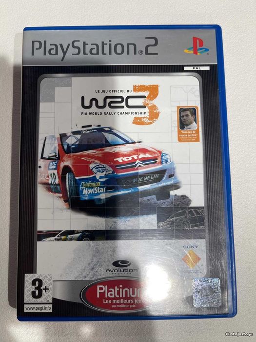 PlayStation 2 Jogo WRC3 FIA WORLD RALLY