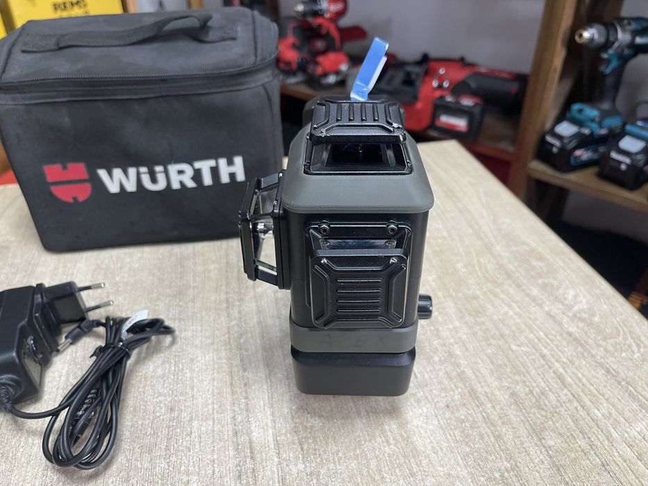Wurth MLPG 22 Green / 3D лазерний рівень Вюрт. Зелений промінь