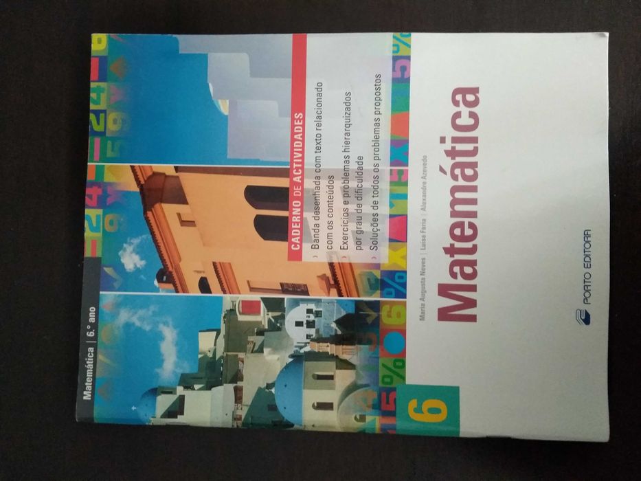 Manual e Caderno de atividades Matemática 6ºano