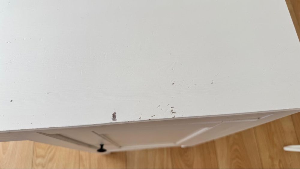 Biurko Hemmes Biale Ikea
