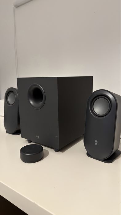 Colunas Logitech Z407