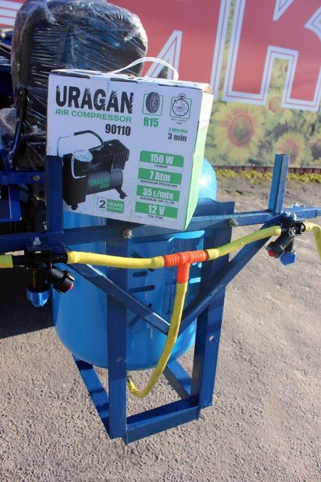 Оприскувач обприскувач на мотоблок трактор на 100 л. Навісний. Компл