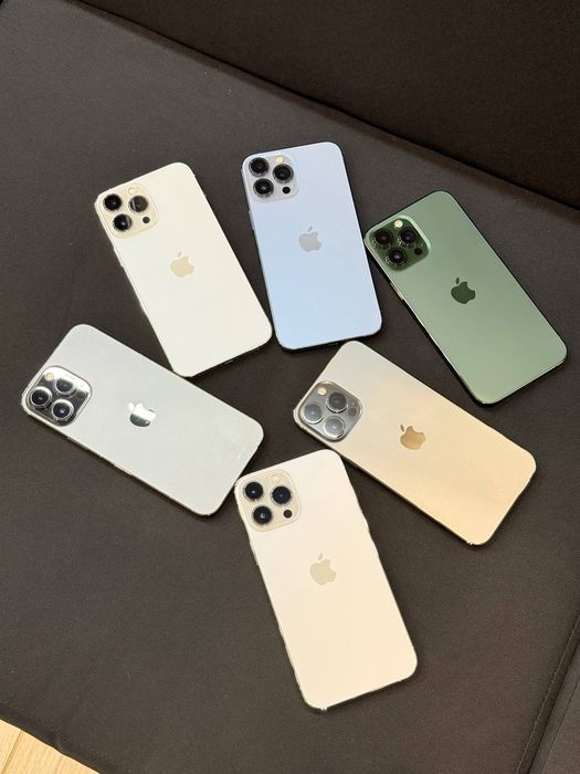 Apple iphone 13 pro max 128/256 silver blue graphite айфон 13 про макс