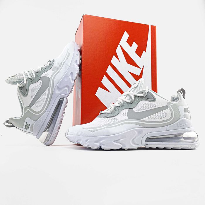 Женские кроссовки Nike Air Max 270 React "White" 36-40